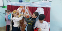 Веселые фольклорные посиделки «Масленица-лакомка» в Центральной детской библиотеке - Централизованная библиотечная система