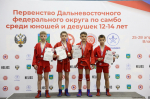 Артёмовцы взяли медали на Первенстве Дальнего Востока по самбо.